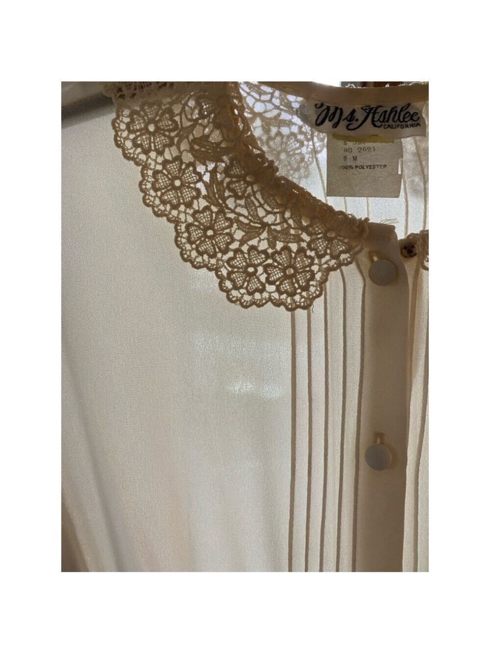 Women's Ms. Ashley Dress, Ivory, Size M - Picture 4 of 4